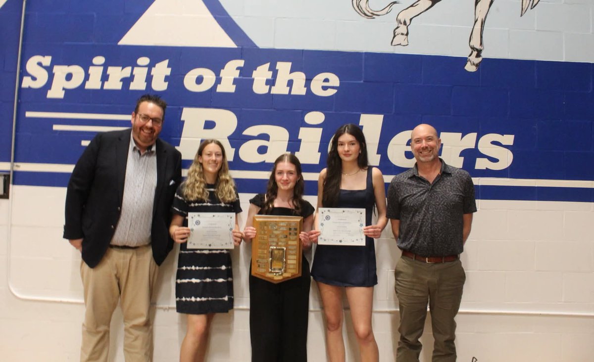 Senior Girls Basketball Team coached By: Mr. Noack and Mr. Lavoie
MVP:  Leah Barber &amp; Keira Barter 
Coaches’ Award: Ali deVries