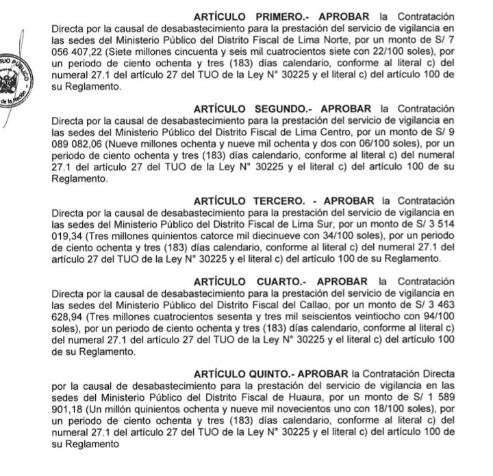 ginoequidad's tweet photo. Fiscalia Aprueba 24 Millones para Vigilancia y Seguridad de su Sede Central y otros. Entre los beneficiados familiares de fiscales. https://t.co/xdIpj0mROE