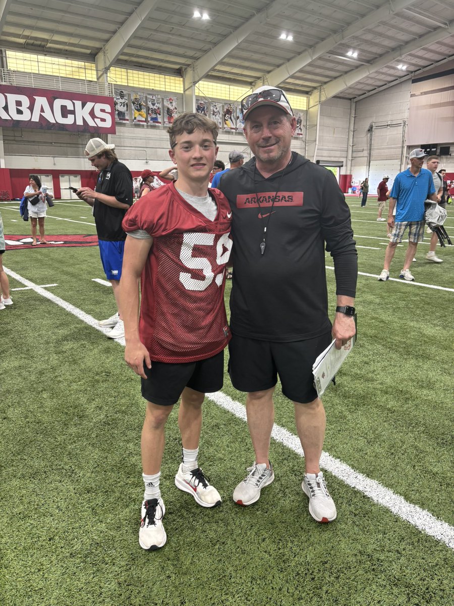 Stuttgart Ricebird Football (@shsricebirdfb) on Twitter photo Good to see our guy working and competing at <a href="/RazorbackFB/">Arkansas Razorback Football</a> specialist camp! <a href="/Dawson_Mckelvey/">Dawson Mckelvey ✝️ ( c/o '26 k )</a> Good to see our guy working and competing at <a href="/RazorbackFB/">Arkansas Razorback Football</a> specialist camp! <a href="/Dawson_Mckelvey/">Dawson Mckelvey ✝️ ( c/o '26 k )</a>