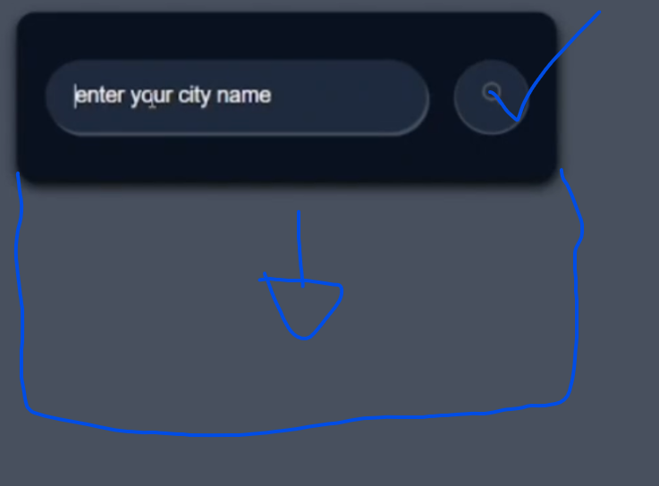 _3trn's tweet photo. @sandeep_codeX Maybe try once they enter the city, have the weather Ui slide out from underneath the first box?

Did a quick 5 second drawing if that makes sense 😂 https://t.co/hQghds62nr