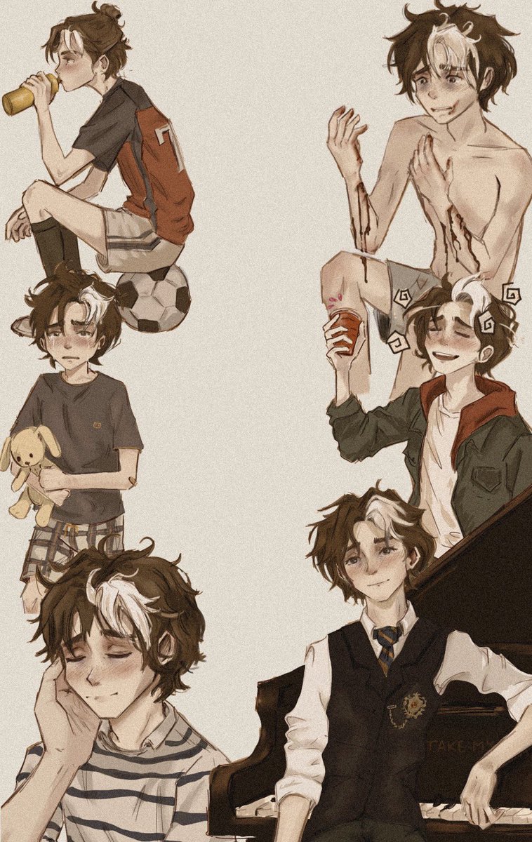 TempoSquirrel's tweet photo. Collage de mi Oc en proceso #Oc https://t.co/EPQqzJO1q2