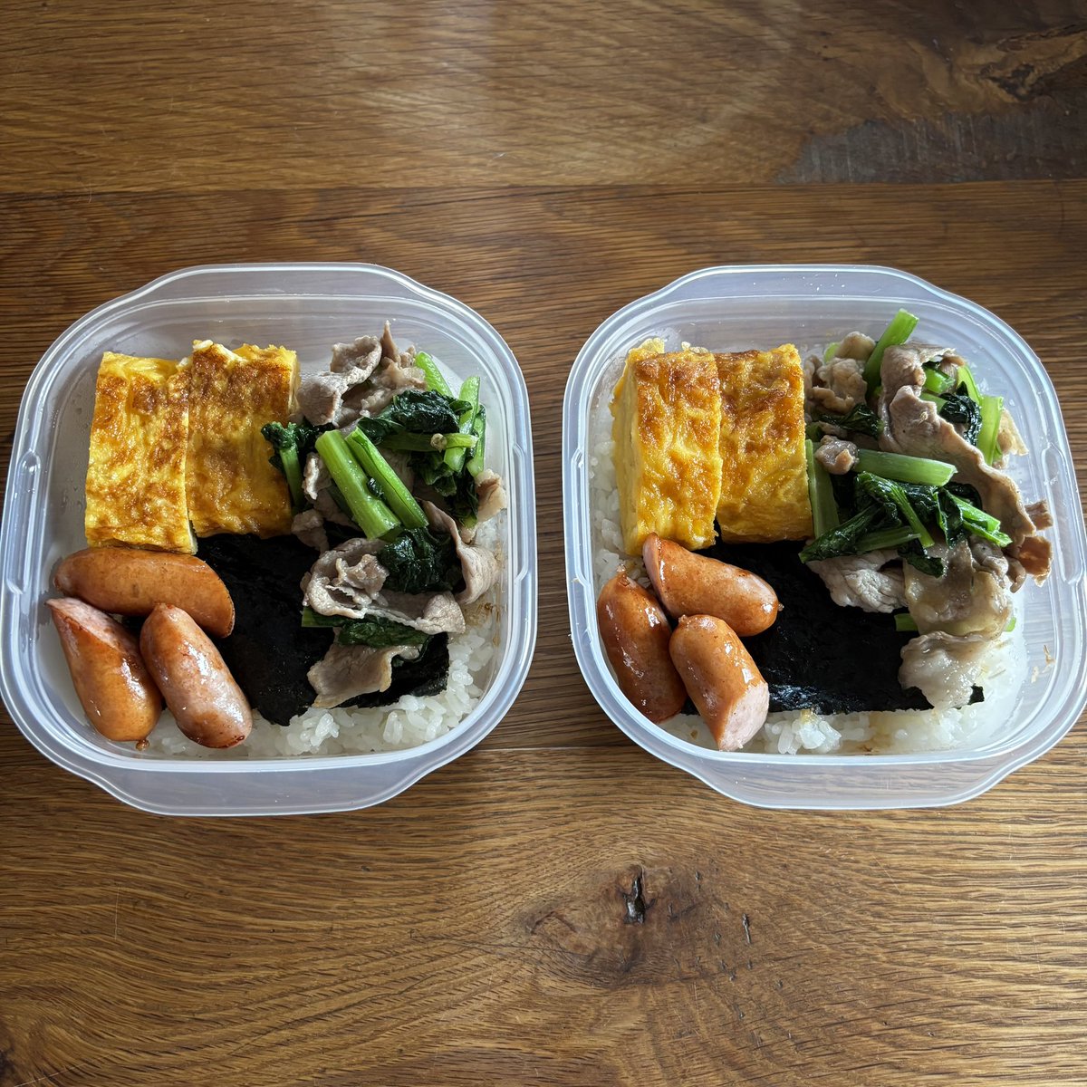 irodori1124's tweet photo. 今日の息子弁当︎︎︎☺︎
のり弁だと喜びます！
#お弁当
#お弁当記録
#息子弁当 https://t.co/D1yWCGaSCV