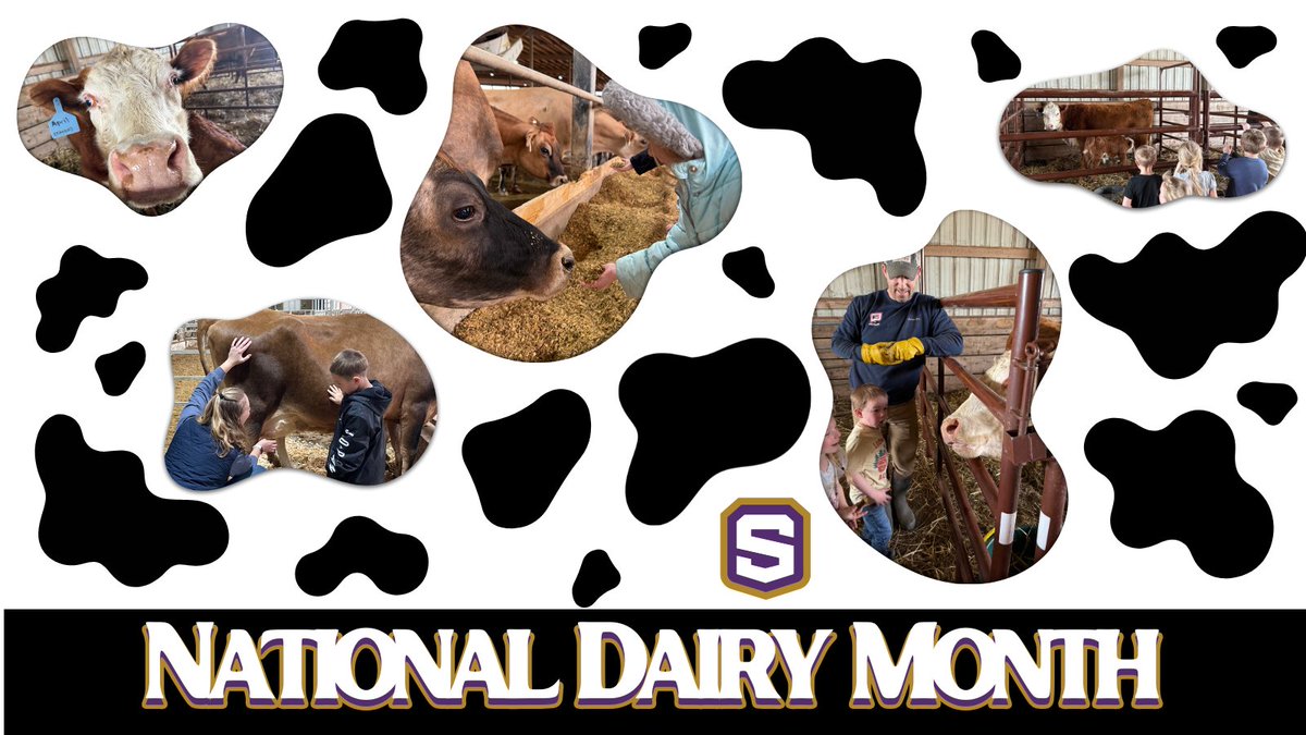 June is National Dairy Month, and we're celebrating by expressing our thanks to Jones Dairy and Berkland Farm for hosting our students on unforgettable farm field trips! 🚜🐄