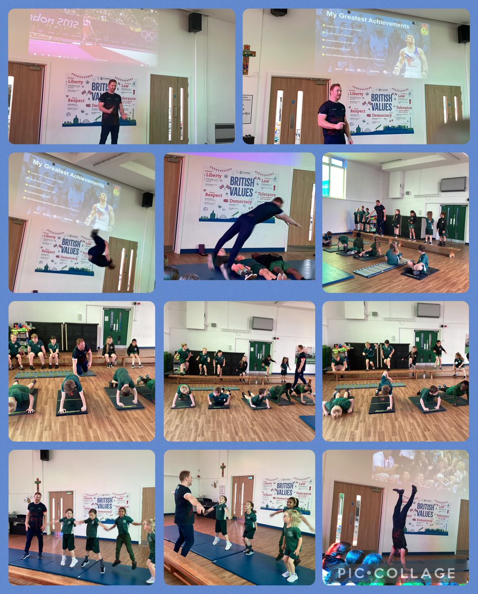 Mrs Sadiq (@mrssadiqy2) on Twitter photo What a fantastic start to our Sports Week with an inspiration assembly by Daniel Purvis, an Olympic medalist in gymnastics. Thank you for sharing your career journey with us and for the fun circuit training workshop #cultureforsuccess ππ€ΈββοΈπ
<a href="/PurvisDanny/">Danny purvis</a> <a href="/TeamGB/">Team GB</a> <a href="/PEatStAmbrose/">PE @ St Ambrose β½οΈπΎπ</a> What a fantastic start to our Sports Week with an inspiration assembly by Daniel Purvis, an Olympic medalist in gymnastics. Thank you for sharing your career journey with us and for the fun circuit training workshop #cultureforsuccess ππ€ΈββοΈπ
<a href="/PurvisDanny/">Danny purvis</a> <a href="/TeamGB/">Team GB</a> <a href="/PEatStAmbrose/">PE @ St Ambrose β½οΈπΎπ</a>