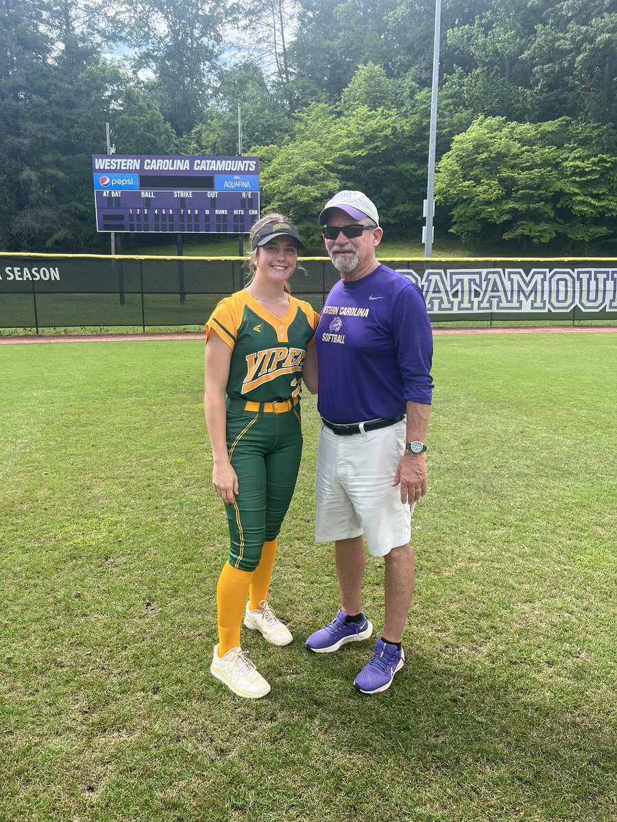 Carson Davis (@carsondavis2028) on Twitter photo Thank you to <a href="/CatamountSB/">Western Carolina Softball</a> for an amazing camp today! I had a great time and learned some amazing drills and new techniques! Go Catamounts!
<a href="/Clift_coach/">Jim Clift</a> <a href="/Mads_Arm2Strong/">Maddie Armstrong</a> <a href="/JeralynnWells/">Jeralynn_Wells</a> <a href="/LineDsoftball/">Line Drive Media</a> <a href="/PrepSoftball/">Prep Softball 🥎</a> <a href="/SoftbalAmerica/">Softball America</a> <a href="/IHartFastpitch/">I❤️Fastpitch</a> <a href="/CoastRecruits/">Coast 2 Coast Recruits</a> <a href="/CoastRecruitsSB/">Coast Recruits 🥎</a> Thank you to <a href="/CatamountSB/">Western Carolina Softball</a> for an amazing camp today! I had a great time and learned some amazing drills and new techniques! Go Catamounts!
<a href="/Clift_coach/">Jim Clift</a> <a href="/Mads_Arm2Strong/">Maddie Armstrong</a> <a href="/JeralynnWells/">Jeralynn_Wells</a> <a href="/LineDsoftball/">Line Drive Media</a> <a href="/PrepSoftball/">Prep Softball 🥎</a> <a href="/SoftbalAmerica/">Softball America</a> <a href="/IHartFastpitch/">I❤️Fastpitch</a> <a href="/CoastRecruits/">Coast 2 Coast Recruits</a> <a href="/CoastRecruitsSB/">Coast Recruits 🥎</a>