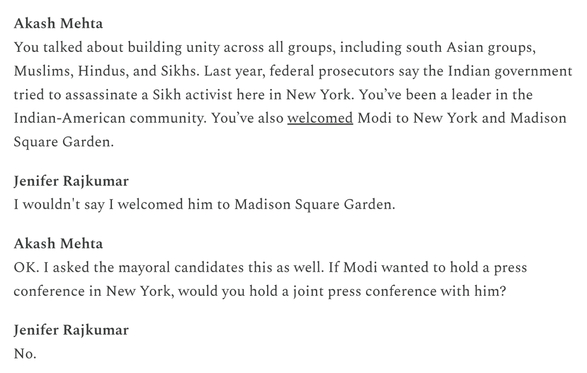 Rajkumar running away from her past support for Modi...