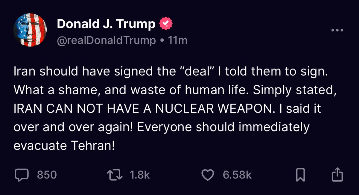 Are Trump and Netanyahu planning to destroy a city of 10-12 million people?