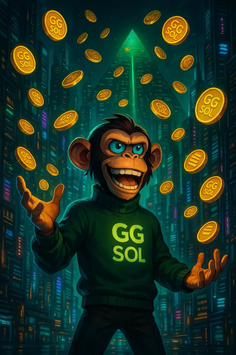 lostinfractals's tweet photo. Money printer? No.

Just @GGSOL_xyz doing what it does best.

Built on #Solana
Fueled by memes.

Destined for greatness 💎 https://t.co/dN982bNgFb