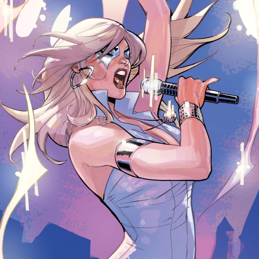 Sabrina Carpenter is reportedly being eyed to play Dazzler in the MCU.

(Via: MyTimeToShineHello)