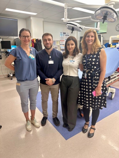 Valley Children’s is honored to host two visiting physicians from Wigmore Group CJSC in Yerevan, Armenia, as part of a two-week knowledge exchange in pediatric gastroenterology and orthopaedic surgery.

This collaboration with Wigmore Women’s and Children’s Hospital reinforces