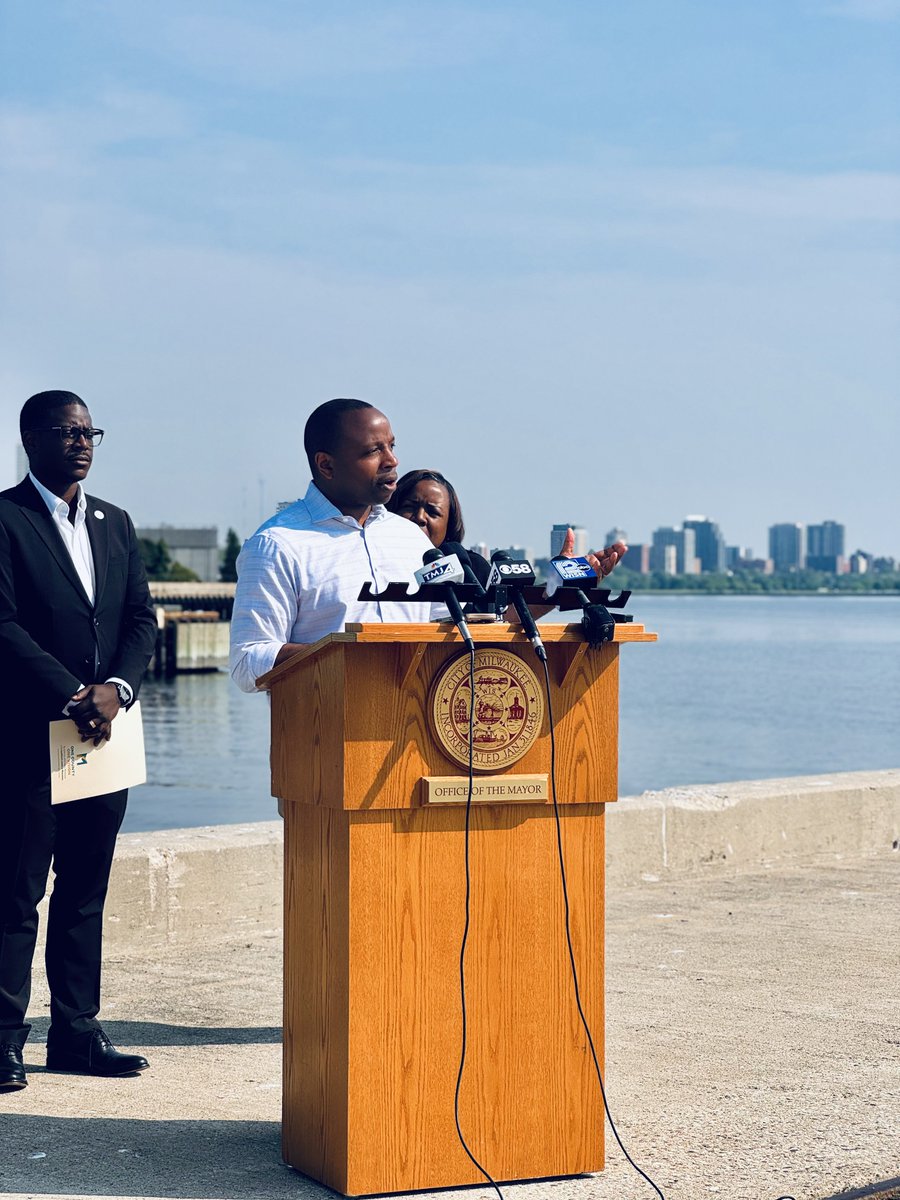 Mayor Cavalier Johnson (@mayormke) on Twitter photo Milwaukee secured a key exemption from federal port fees that threatened trade at <a href="/PortMilwaukee/">Port Milwaukee</a> and across the Great Lakes.
Thanks to advocacy across the region and support from @repgwenmoore, the Great Lakes got an exemption.
This protects jobs and keeps goods moving. Milwaukee secured a key exemption from federal port fees that threatened trade at <a href="/PortMilwaukee/">Port Milwaukee</a> and across the Great Lakes.
Thanks to advocacy across the region and support from @repgwenmoore, the Great Lakes got an exemption.
This protects jobs and keeps goods moving.