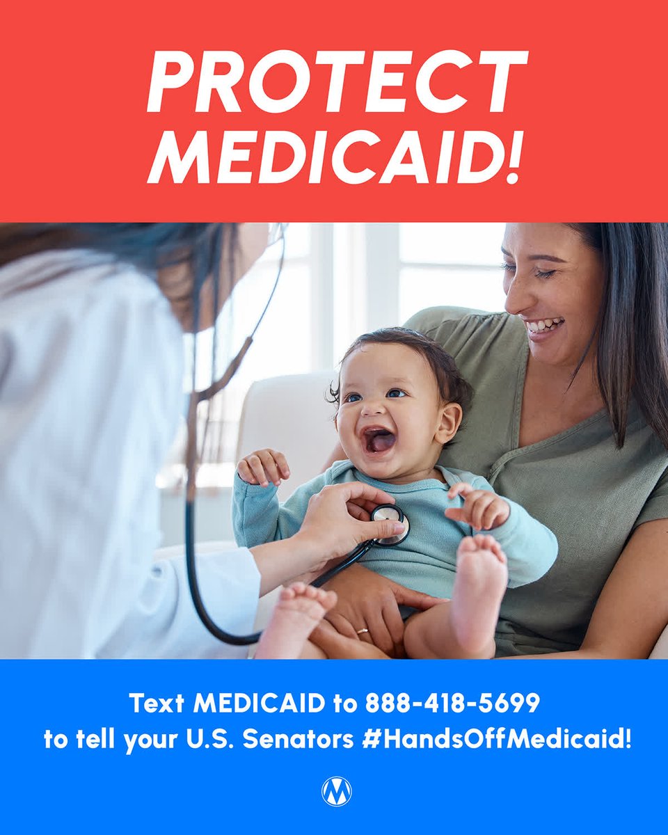 Text MEDICAID to 888-418-5699 to tell your U.S. Senators #HandsOffMedicaid!

These cuts would rip coverage away from those who need it most, and push families toward financial ruin, leaving them just one medical emergency away from overwhelming debt!