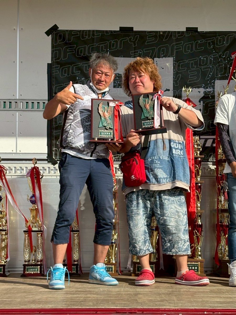 katsura_MH23's tweet image. #ALJS
結果は 総合殊勲賞
評価して下さった方々に
感謝🙏✨️
@yu300s 一緒の壇上🫰