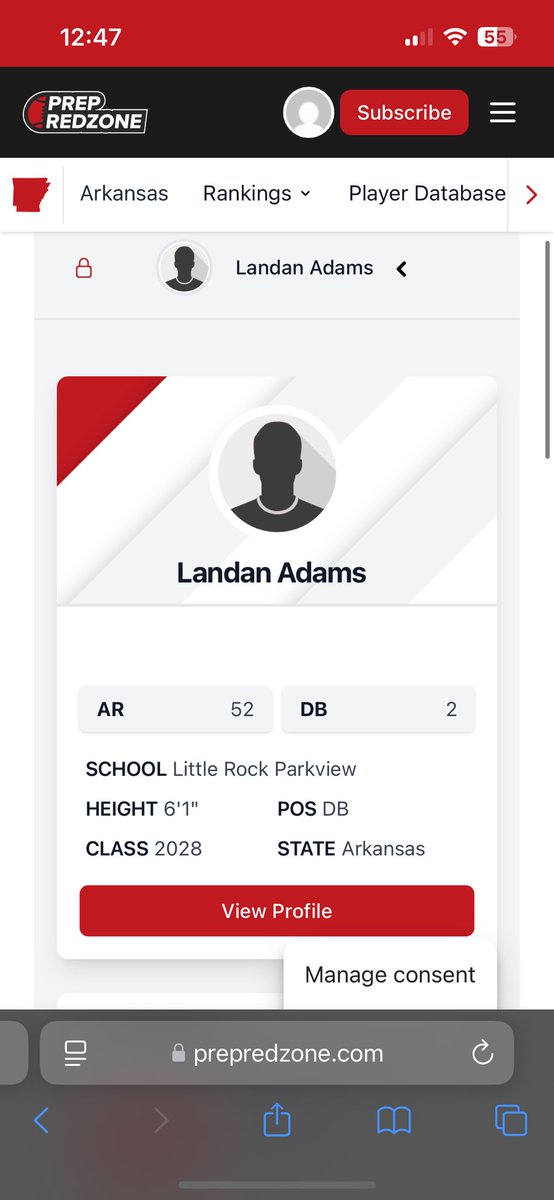 I appreciate the ranking, but my work doesn’t stop here. I’m aiming for something greater!  <a href="/PrepRedzoneAR/">Prep Redzone Arkansas</a> <a href="/ArRecruitingGuy/">Richard Davenport</a> <a href="/ParkviewLr/">Little Rock Parkview Football</a>  <a href="/JtheNupe/">J.Anderson</a>