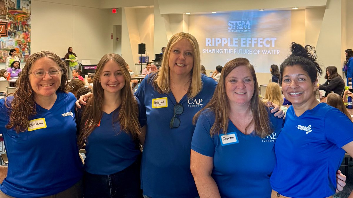 Central AZ Project (@caparizona) on Twitter photo Our Women's Leadership Network members spent a fun Saturday morning at the Arizona Science Center's Girls in STEM event, "Ripple Effect," sponsored by CAP! <a href="/azsciencecenter/">Arizona Science Center</a> Our Women's Leadership Network members spent a fun Saturday morning at the Arizona Science Center's Girls in STEM event, "Ripple Effect," sponsored by CAP! <a href="/azsciencecenter/">Arizona Science Center</a>