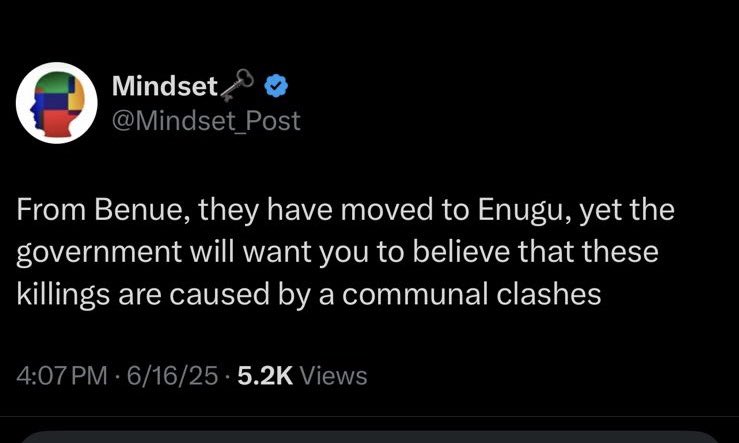 The moment  is fast approaching when everyone will seek the assistance of IPOB/ESN . 
This ESN that many of you have united to eliminate their officers  and most of you have directed the Nigerian military to the residences of ESN members, burnt down  their family homes and