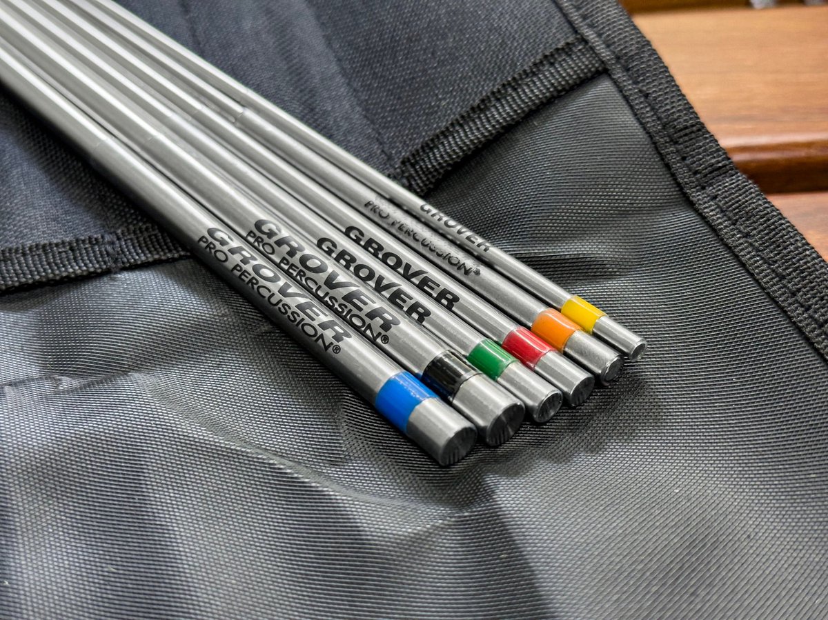 GroverProPerc's tweet photo. The Grover Pro TB-S Standard Alloy 303 Rod-Style Beater Set includes 6 different size triangle beaters.
@buffalomusic_tw
#Grover #GroverPro #GroverProPercussion #Triangle #TriangleBeater #TBS #三角鐵棒 #BuffaloMusic #卓悅水牛樂器 https://t.co/HzLW03ndMO