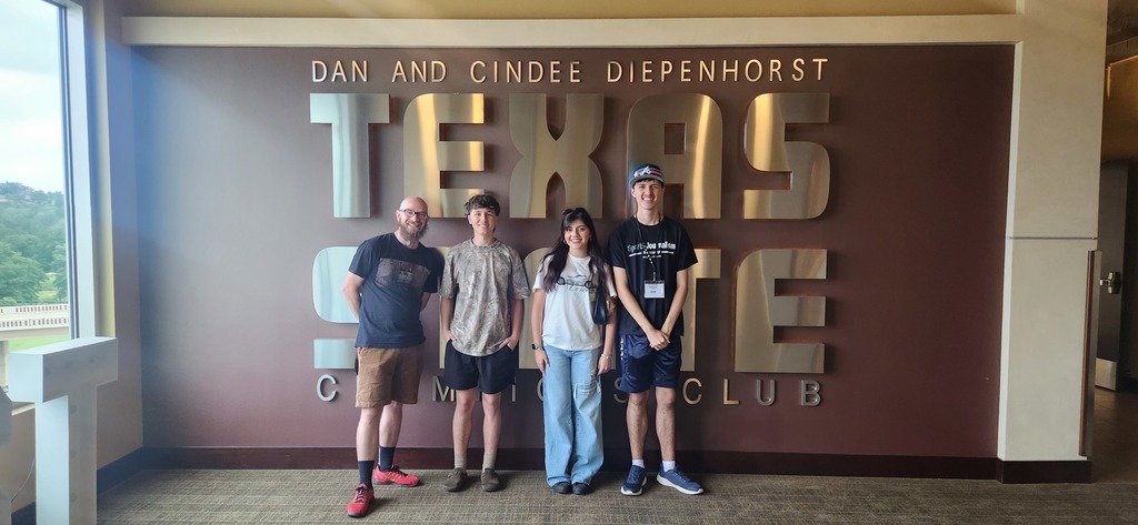 Practicum in AV students toured the Colosseum &amp; football stadium with AHS alum Tori Jaworski ('11), now TX State's Asst. AD of Marketing &amp; Fan Engagement. They’re invited back this season for a behind-the-scenes look at live broadcast production!