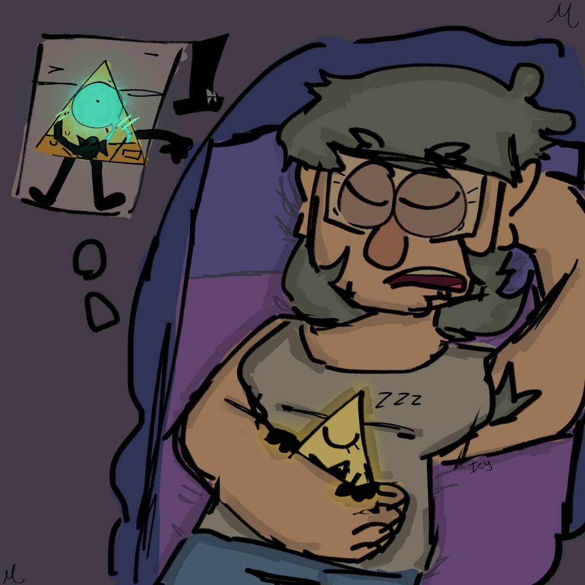 icymarcella's tweet photo. Repost because I forgot to add tags, I think I’ve gotten a bit better at procreate. Also new color pallete!
#billstan #stanleypines #stanpines #billcipher #bellecipher #staceypines #gravityfalls #gravityfallsgenderbend #genderbend #stanbill #yuristanbill #billstanyuri https://t.co/rKogwX5lxD