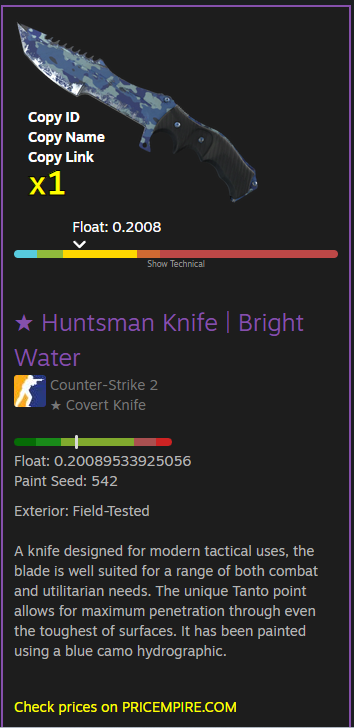 ashtroh0x's tweet photo. 🚨 GIVEAWAY ALERT! 🚨

★ Huntsman Knife | Bright Water FT ($250.00CAD)

Want to win? Here’s how to enter:

✅ HAVE to Use code "Okane" on @CSGOGemcom
✅ Follow @xOkaneX &amp; @CSGOGemcom
✅ Like &amp; Retweet this post
✅ Tag 1 friend in the comments

🎉 Good luck, everyone! 🎉 https://t.co/i4CSJMVvdG