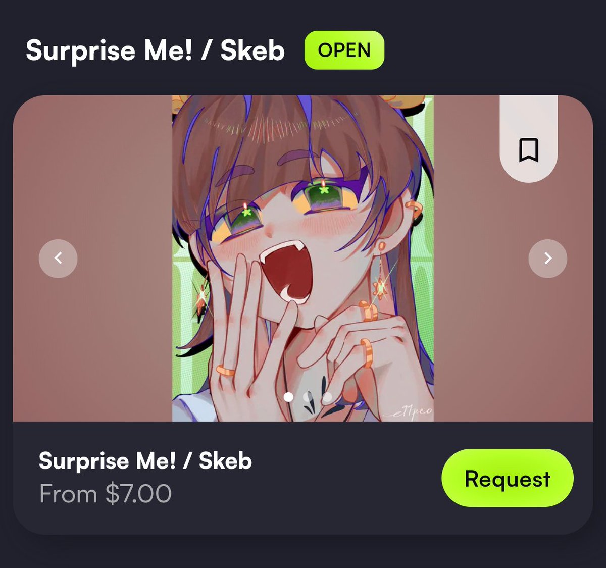 I'm now opening a skeb-like commission on vgen,, starts from $7😽
vgen.co/e97peo
#VGenComm #VGenOpen #commissionsopen