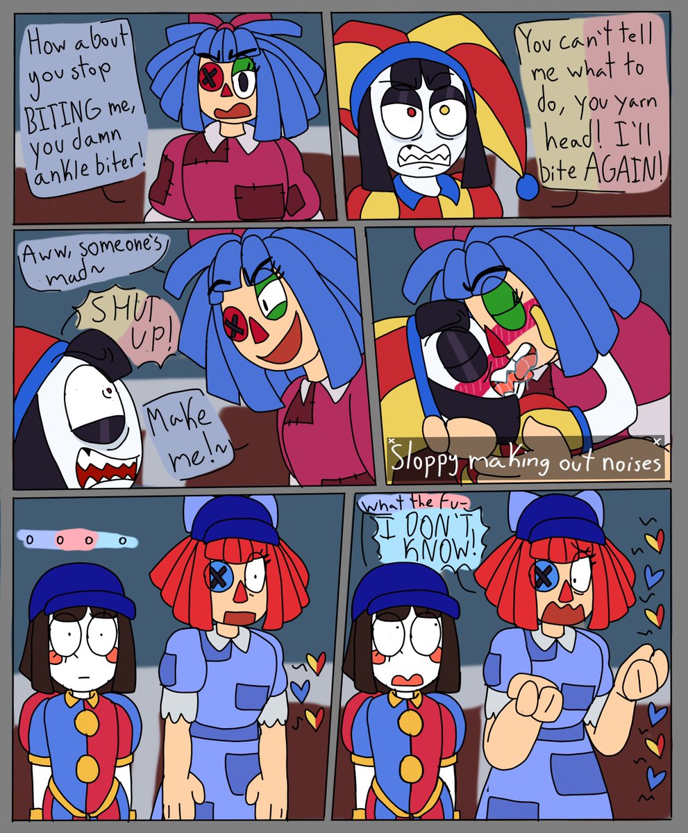 DemShitpostsBro's tweet image. I think we need more evil toxic yuri

#TADC  #TheAmazingDigitalCircus #buttonblossom