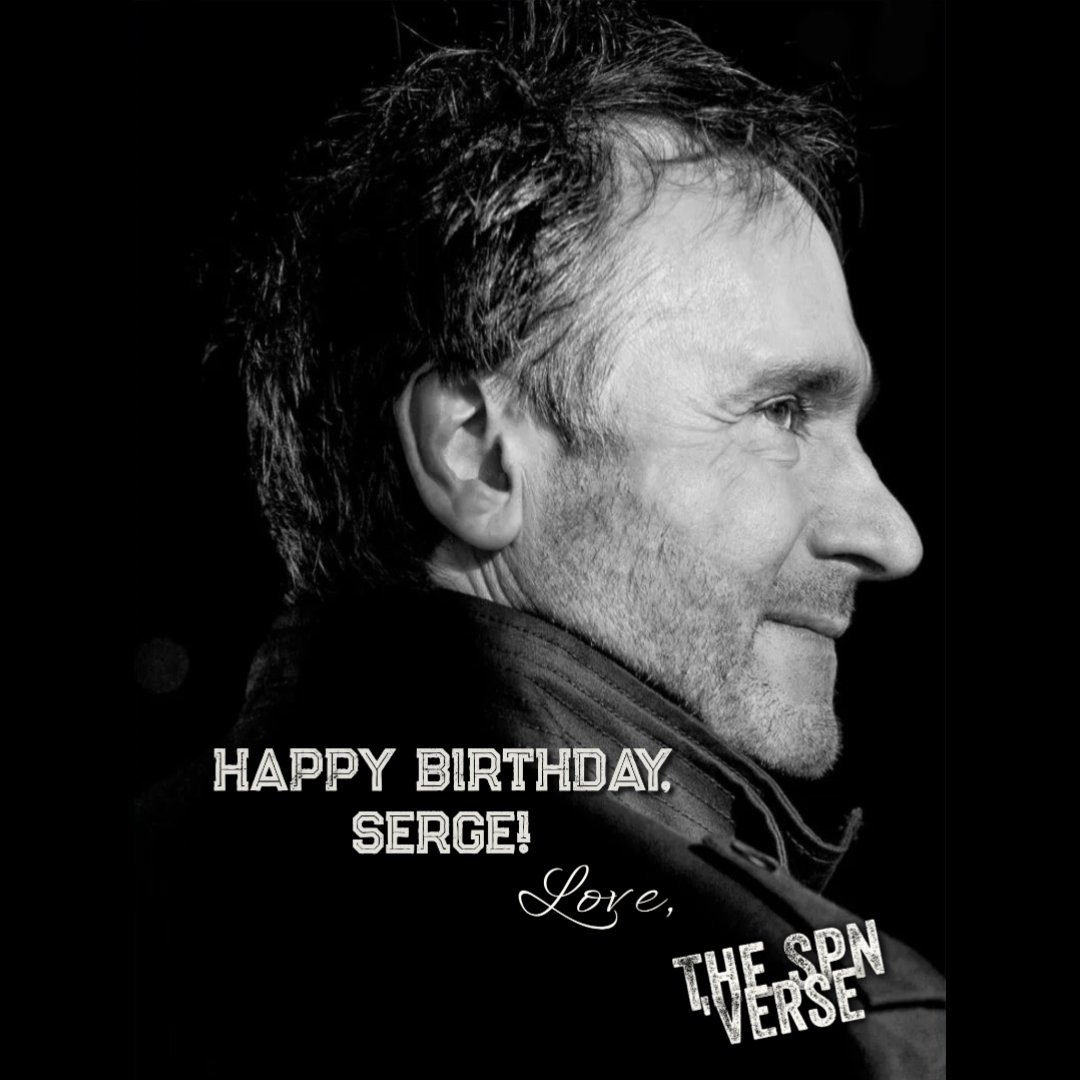 thespnverse's tweet image. Happy Birthday @SergeLadouceur! Your work lights up our fandom lives. Hope your birthday's as bright as you made the @cw_supernatural set. #cinematographer #magician
➡️ Follow @thespnverse for more! Check our stories for breaking news and updates. 
#supernatural #spn #spnfamily