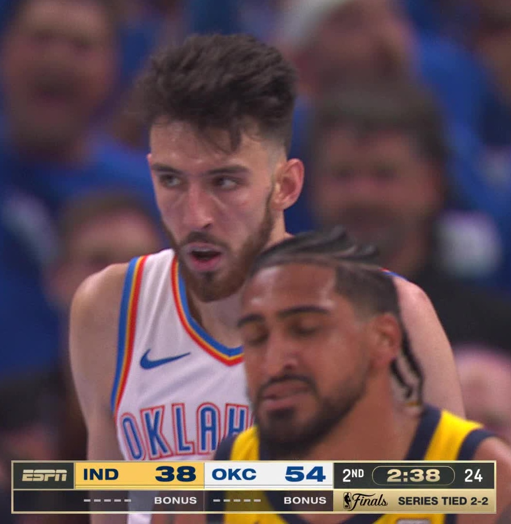 BleacherReport's tweet image. Chet is LOCKED IN 🔒🔥