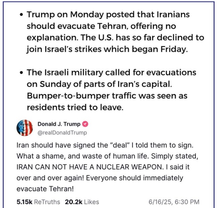 🚨 Major announcement from Trump.