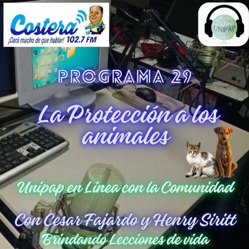 El próximo lunes a las 4pm por Costera 102.7 FM, elevadoremos nuestras voces en defensa de aquellos que no pueden hacerlo por si mismo... no al maltrato, no al abandono, adopta, no compres... no te lo puedes perder...