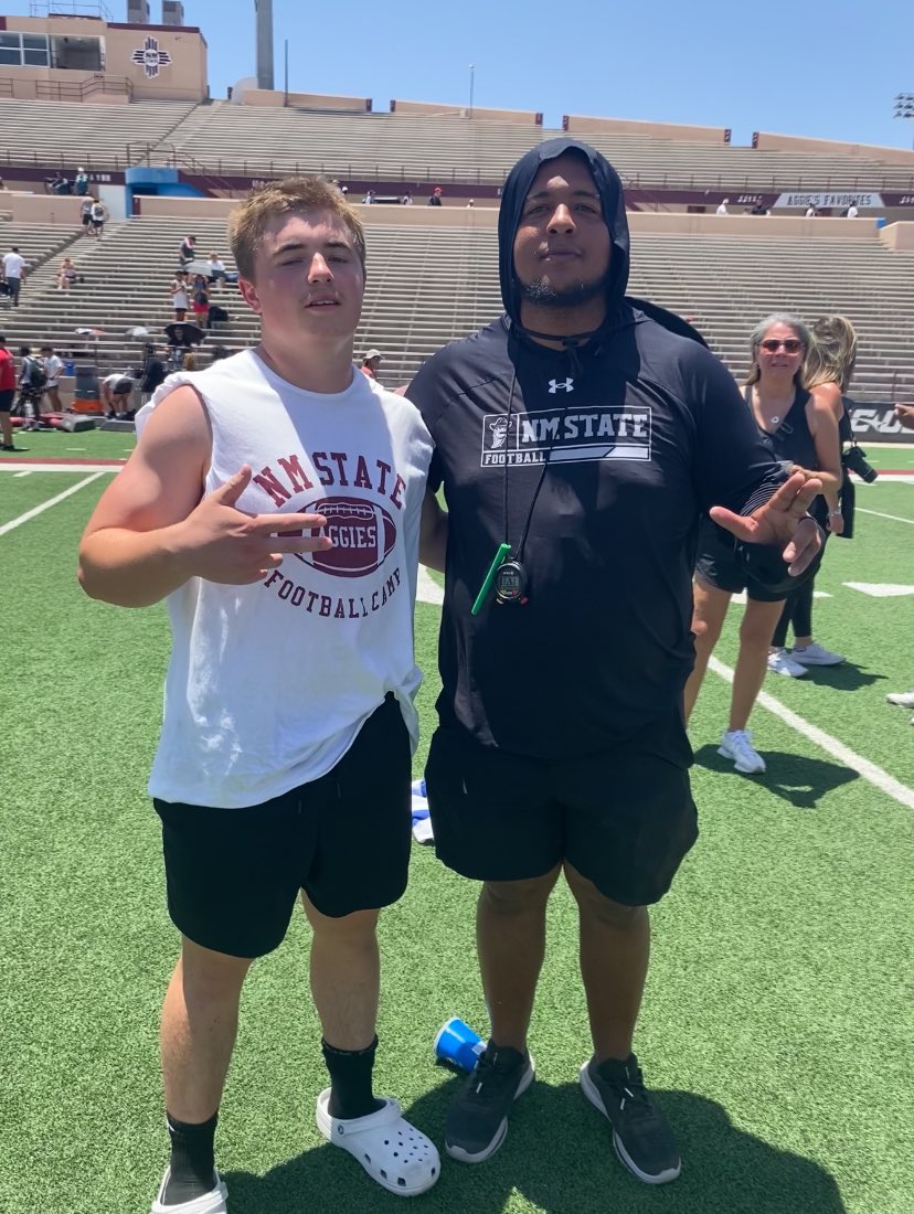 Matthew Theall (@henrytheall) on Twitter photo I had a great experience and learned a lot yesterday at the <a href="/NMSU_Football/">NMSU Football</a> camp, thank you to all the coaches! <a href="/Coach_TSanchez/">Coach Tony Sanchez</a> <a href="/_CoachPowell/">Taylor Powell</a> <a href="/CoachHen_1/">Jared Hensley</a> I had a great experience and learned a lot yesterday at the <a href="/NMSU_Football/">NMSU Football</a> camp, thank you to all the coaches! <a href="/Coach_TSanchez/">Coach Tony Sanchez</a> <a href="/_CoachPowell/">Taylor Powell</a> <a href="/CoachHen_1/">Jared Hensley</a>