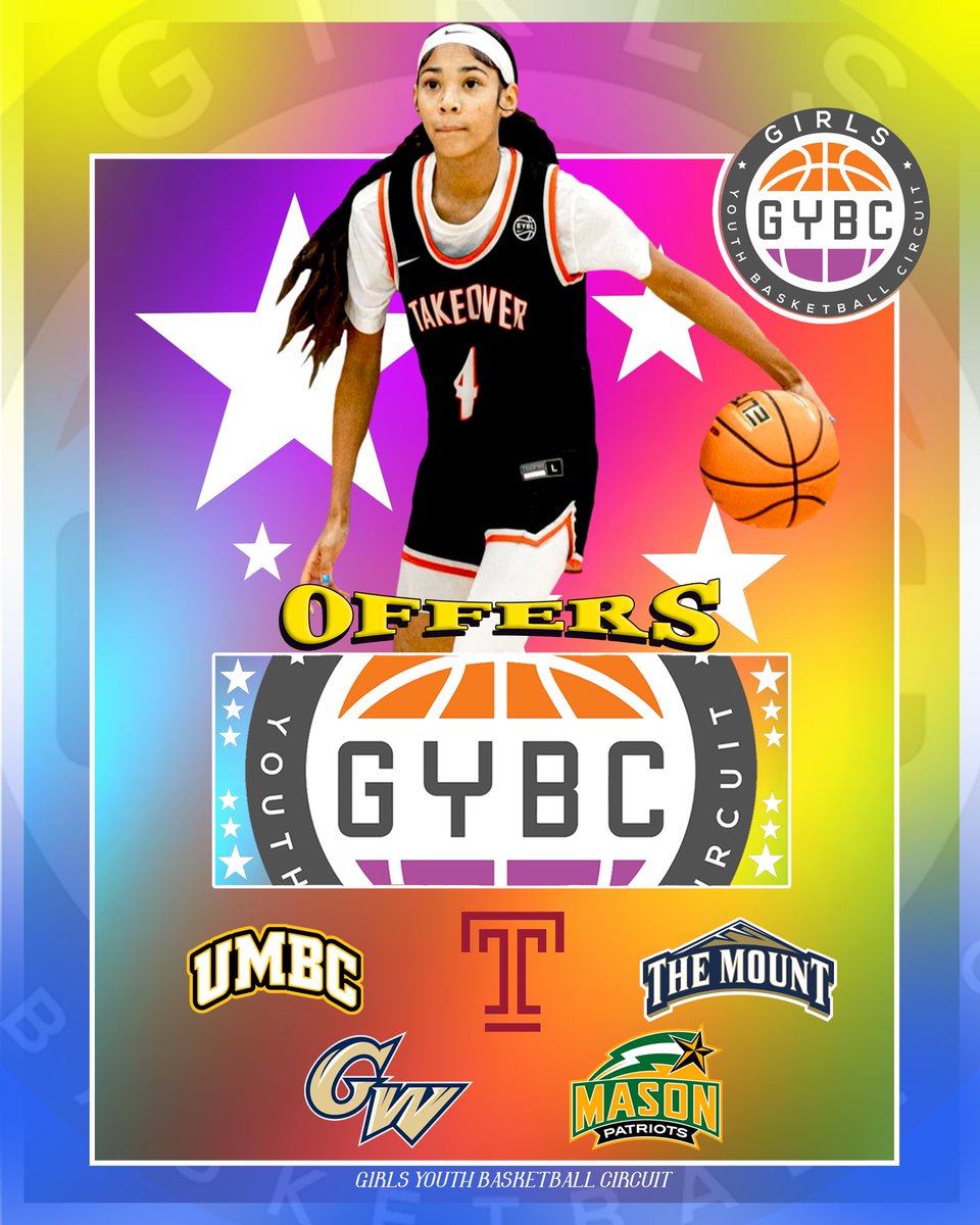 Class of 2028 (GYBC Alum) Charli Blandford Holds offers from George Mason, Temple, UMBC and more.