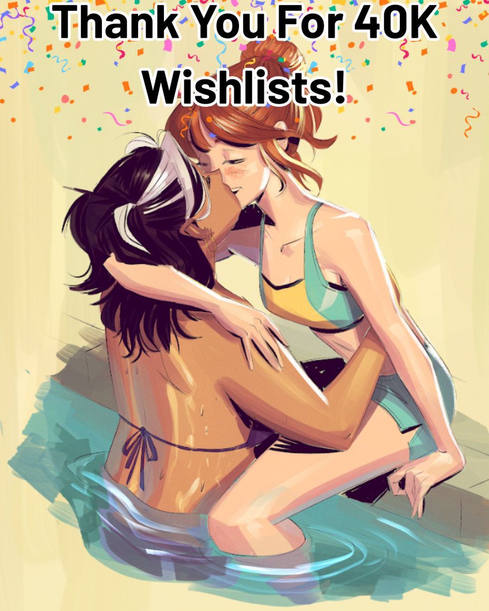 This is how we celebrate hitting 40k wishlists on Steam.
Thanks for all the love babes! 😘
Be seeing you June 19th!

Wishlist Nova Hearts, releasing June 19th:
store.steampowered.com/app/2506290/No…

#novahearts #indiegame #steam #xbox #switch #ps5