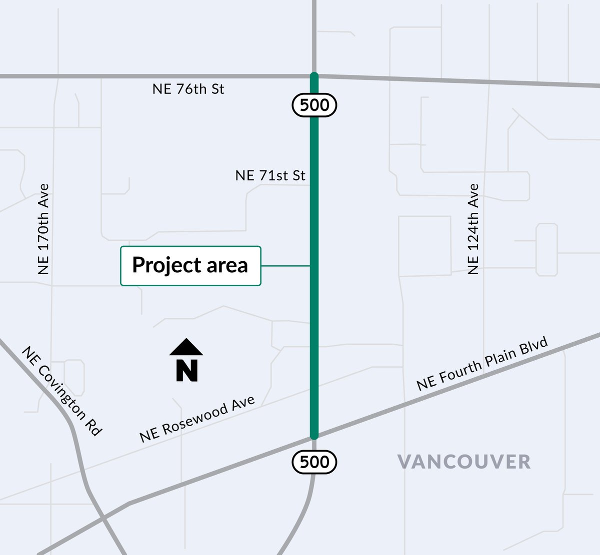Improvements are coming to SR 500 between NE Fourth Plain Blvd and NE 76th St in Clark County and we want your input! 🗣️

Take our short online survey (available in English &amp; Spanish) by Thurs, June 19.

English: engage.wsdot.wa.gov/sr-500-complet…
Español: engage.wsdot.wa.gov/sr-500-complet…