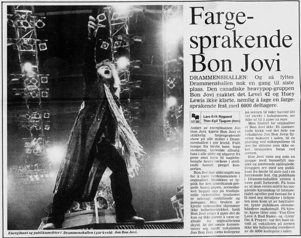 FighterSuch's tweet photo. New Jersey Syndicate Tour in Norway 1988 &amp; 1989 https://t.co/QORDPez8Oj