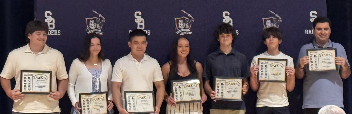 SBRHS_Talbot's tweet photo. Congratulations to all of our SBRHS Raiders!!! It’s been a pleasure watching your accomplishments this year! https://t.co/kMBQ30jjzd