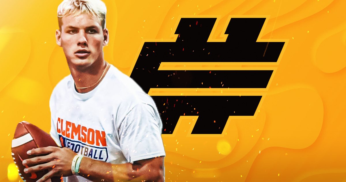 On3 Recruits (@on3recruits) on Twitter photo Clemson 4-star QB commit Tait Reynolds is ready to learn and compete at the Elite 11 Finals, he tells <a href="/ChadSimmons_/">ChadSimmons</a>🐅
“Competing is all I do, so I will go work hard and compete to be the best I can.”
Read: on3.com/news/clemson-4… Clemson 4-star QB commit Tait Reynolds is ready to learn and compete at the Elite 11 Finals, he tells <a href="/ChadSimmons_/">ChadSimmons</a>🐅
“Competing is all I do, so I will go work hard and compete to be the best I can.”
Read: on3.com/news/clemson-4…