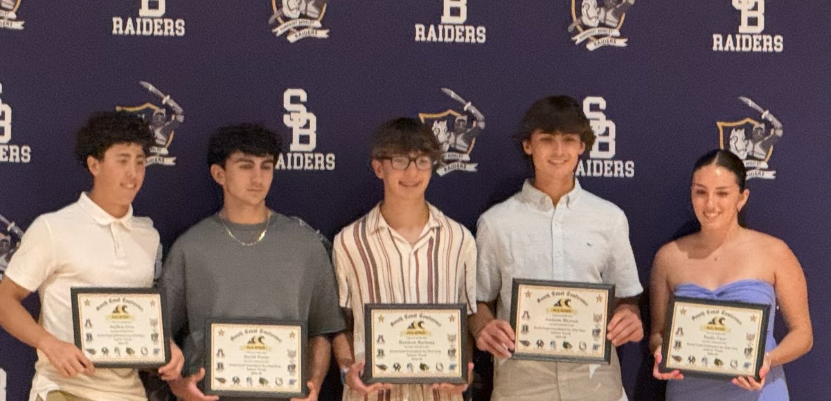 SBRHS_Talbot's tweet photo. Congratulations to all of our SBRHS Raiders!!! It’s been a pleasure watching your accomplishments this year! https://t.co/fuqgWzKjeo