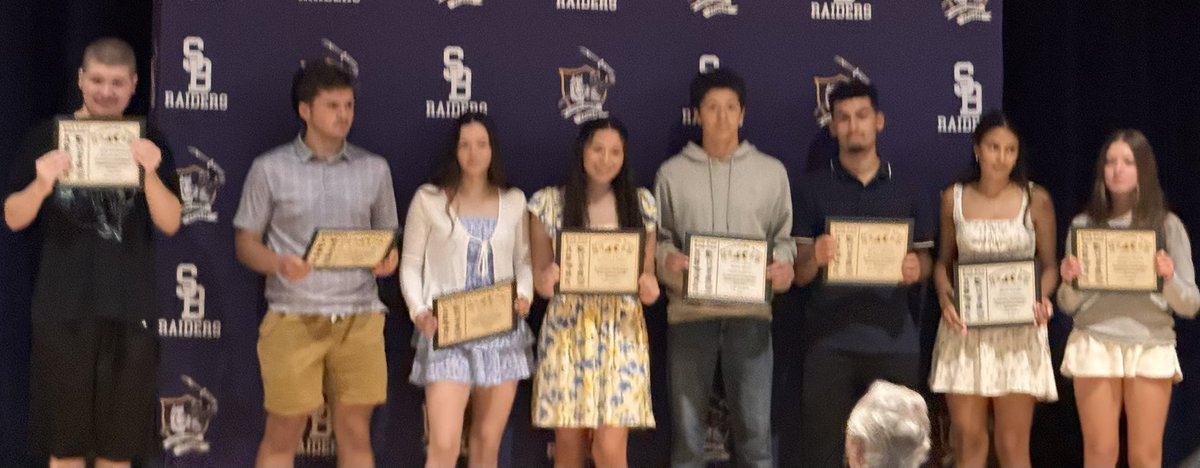 SBRHS_Talbot's tweet photo. Congratulations to all of our SBRHS Raiders!!! It’s been a pleasure watching your accomplishments this year! https://t.co/fuqgWzKjeo