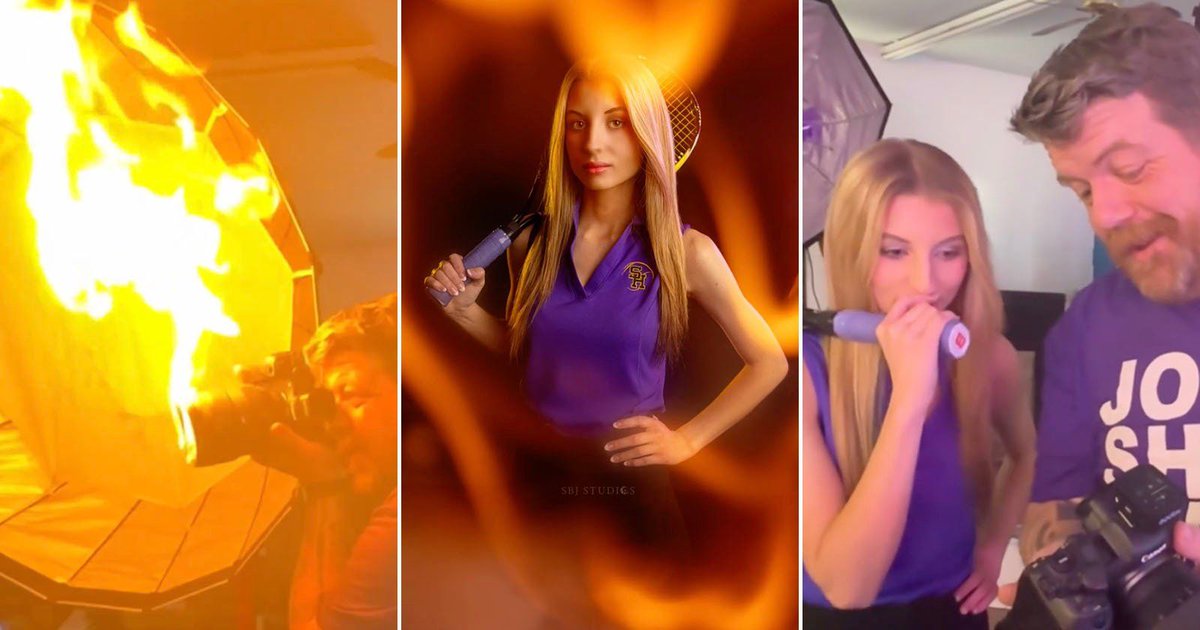 MortonVisuals's tweet image. #Photographer (Safely) Sets His Lens and Clients on Fire 🔥 for Viral Portraits 📷 ⇨  buff.ly/XpWfc8M #gotInsurance?