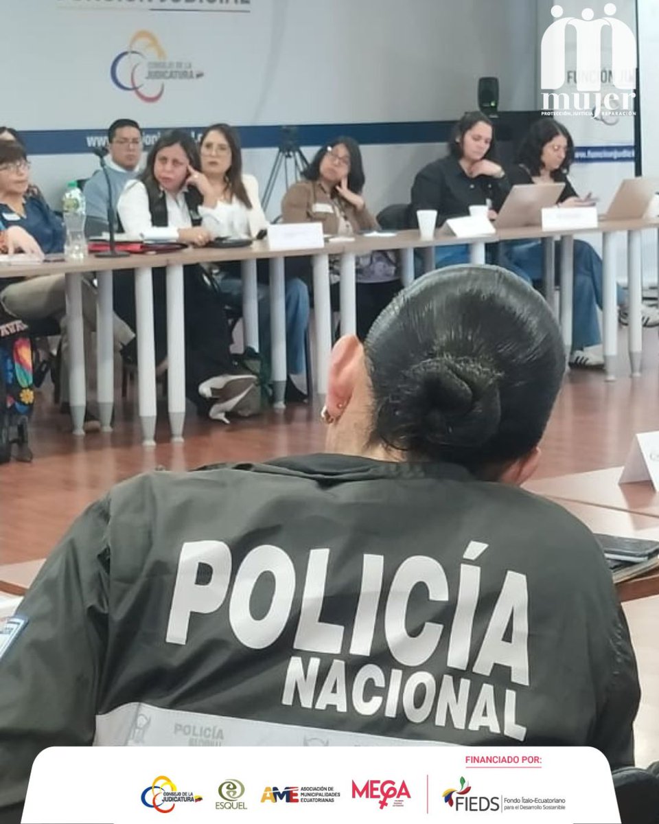 Proyectomujerec's tweet photo. 2/2El objetivo, fortalecer la respuesta institucional desde los territorios, garantizando una atención integral a las víctimas de VBG. Una iniciativa del #ProyectoMUJEREC, en consorcio con @CJudicaturaEc  @FundacionEsquel @AMEcuador @MEGA_MujeresEC, financiado por @FIEDSprograma https://t.co/XZ1VobhDYJ