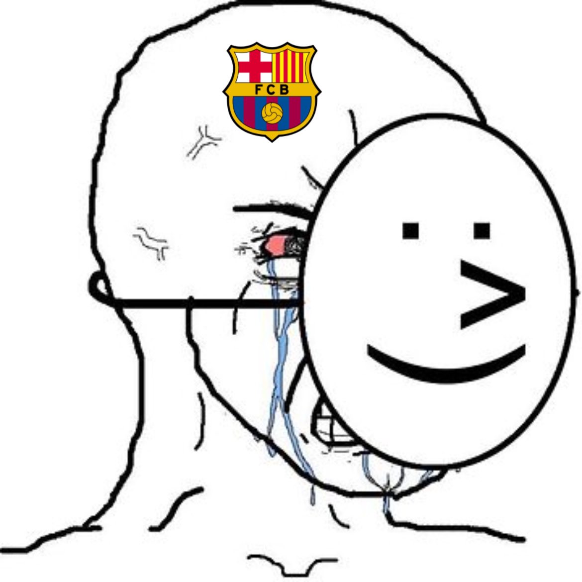 mbafraaude's tweet photo. Culés aparentando que no les afecta que no juegan el Mundial de Clubes mientras todas las aficiones del mundo están pasándoselo en grande (se están tragando todos los partidos) https://t.co/Lljz8LItAK