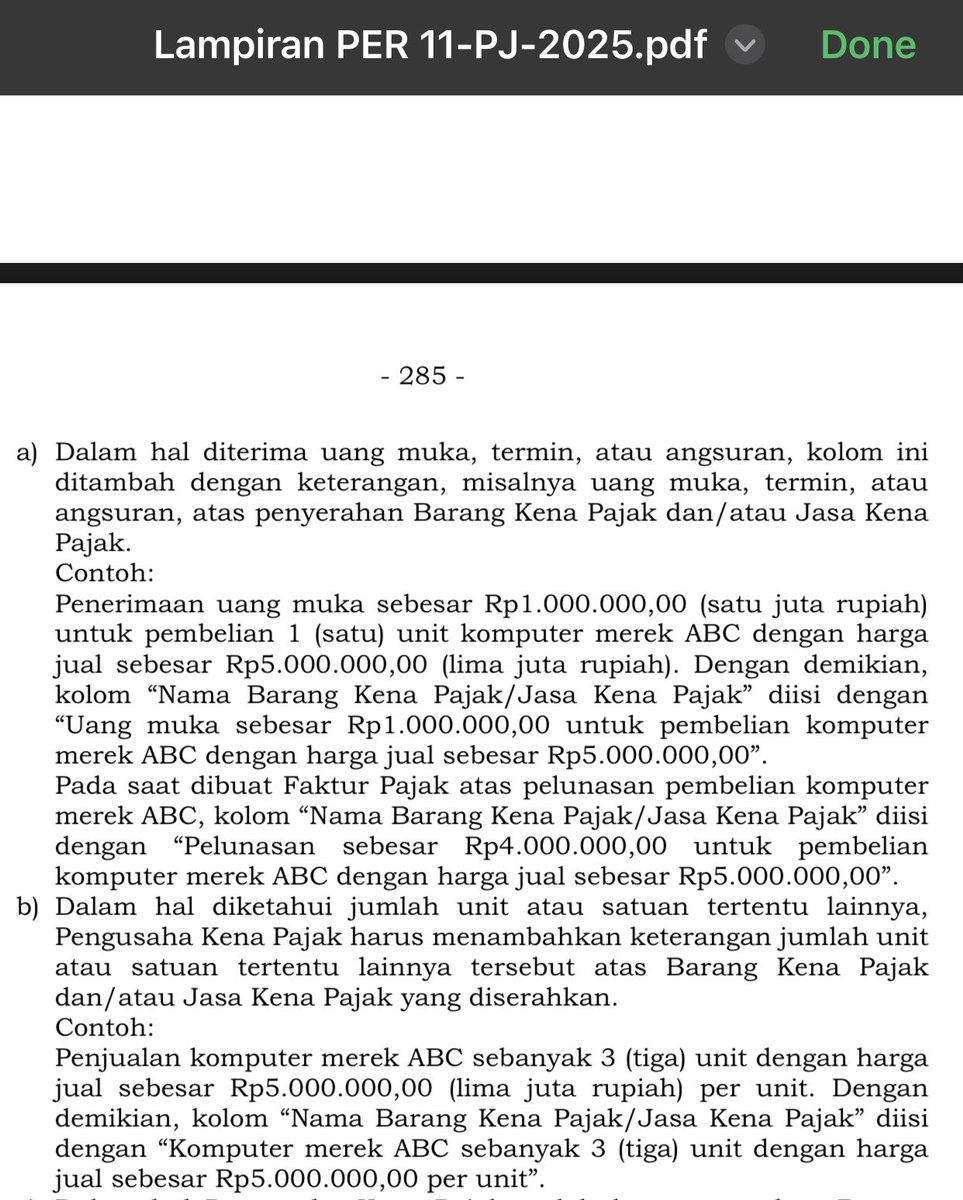 devanyasiregar's tweet photo. @kring_pajak mohon ditanggapi,apakah deskripsi di fp memang wajib selengkap ini? https://t.co/b8S7cDNx0Q