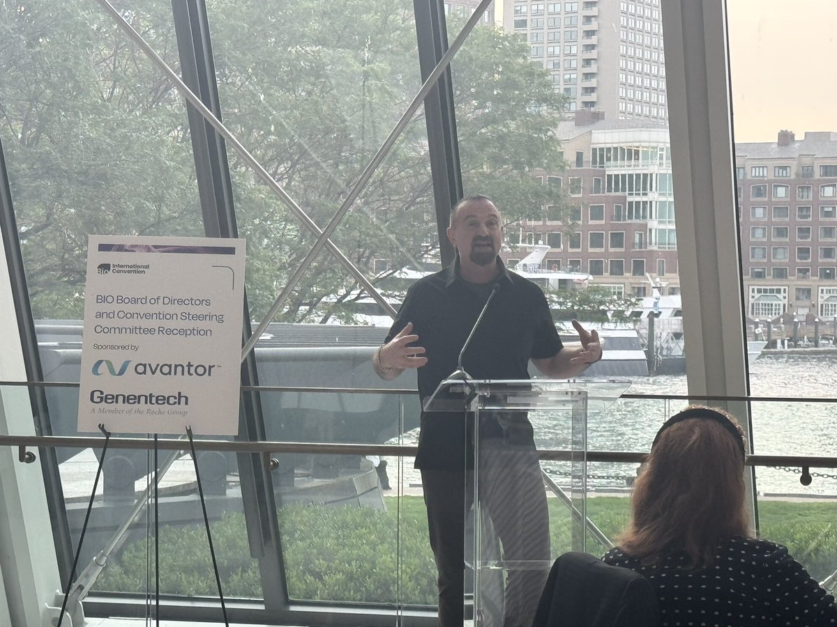 Mike Huckman (@mikehuckman) on Twitter photo .@regeneron co-founders Len and George win “The Heritage Award” at the <a href="/IAmBiotech/">Biotechnology Innovation Organization</a> convention this evening. George talked about the company’s ethos: “We really believe in nothing. We challenge everything.” #BIO2025 .@regeneron co-founders Len and George win “The Heritage Award” at the <a href="/IAmBiotech/">Biotechnology Innovation Organization</a> convention this evening. George talked about the company’s ethos: “We really believe in nothing. We challenge everything.” #BIO2025
