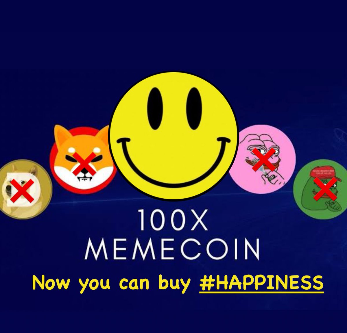 #HAPPINESS 🙂

BXtTxGMRygG7DxufDFVaGP1WdvxSscWN8VoQ2zLhpump

TG: t.me/HappinessSafeg…

Web: happinesscoin.fun

X CTO: x.com/i/communities/…

————🙂🙂🙂———

#HAPPINESS IS THE TICKET!! 

Buy some…