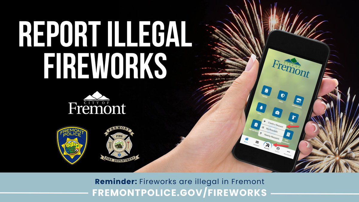 All Fireworks Are Illegal in Fremont – What You Need To Know

All fireworks are banned in the City of Fremont, including those labeled as “safe and sane.” This ban, in place since 1986, has helped reduce injuries, wildland fires, and structure fires caused by fireworks. 

Fremont