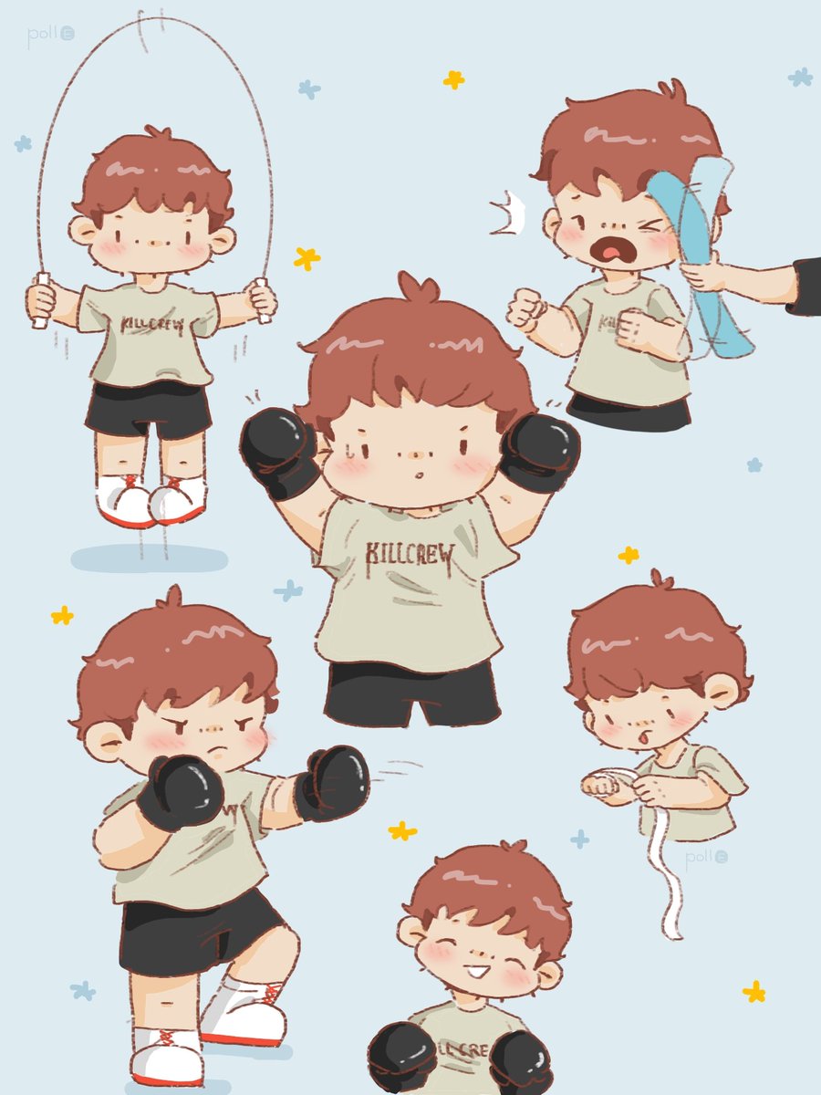 poll_eee's tweet image. boxing stream!! &amp;gt;:D
#sapnapfanart #sapnap