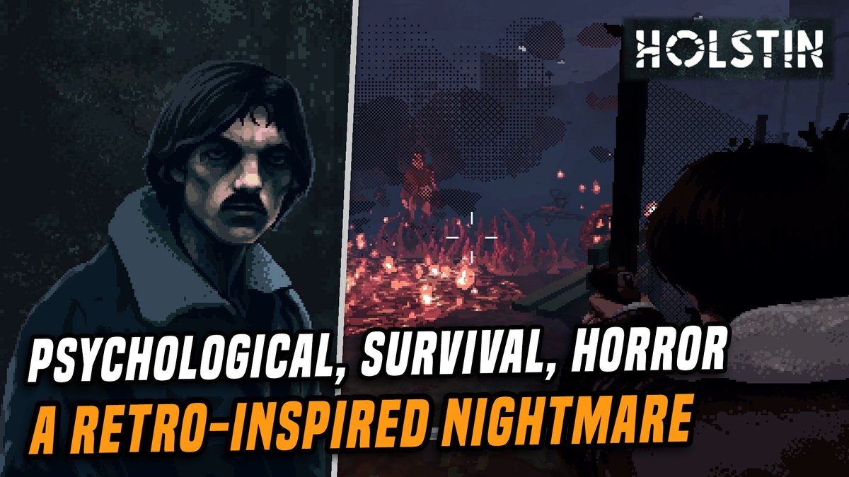 Yo
Check out my First Impressions video of: Hostin

Holstin Gameplay First Impressions – A Retro Horror Done Right?

Link:
youtu.be/f4gpQD6ZbCM

#Holstin #IndieHorror #SurvivalHorror #PixelArtHorror #HolstinGameplay #FirstImpressions #PsychologicalHorror #RetroHorror