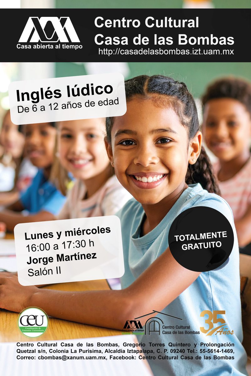 #AgendaCulturalUAMI
#sóloencasadelasbombas
casadelasbombas.izt.uam.mx