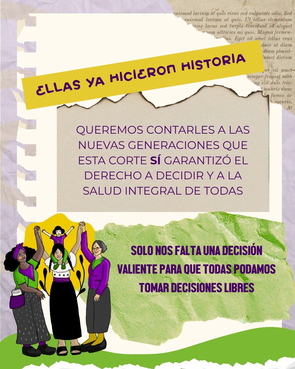 Aborto Libre Decisión (@abortodecision) on Twitter photo Nos falta una #decisiónValinte de la <a href="/CorteConstEcu/">Corte Constitucional</a> para que todas las mujeres y personas con posibilidad de gestar podamos tomar decisiones libres. Nos falta una #decisiónValinte de la <a href="/CorteConstEcu/">Corte Constitucional</a> para que todas las mujeres y personas con posibilidad de gestar podamos tomar decisiones libres.